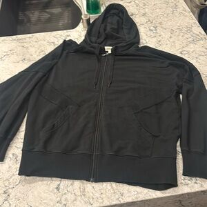 Black offline by aerie zip up
